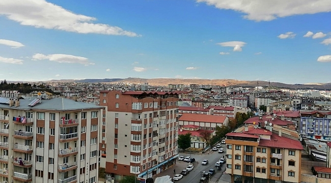 Sivas'ta konut satışları azaldı