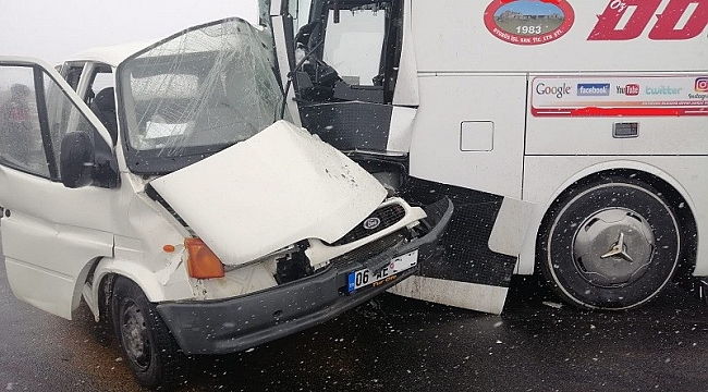 Sivrihisar'da trafik kazası, 1 ölü