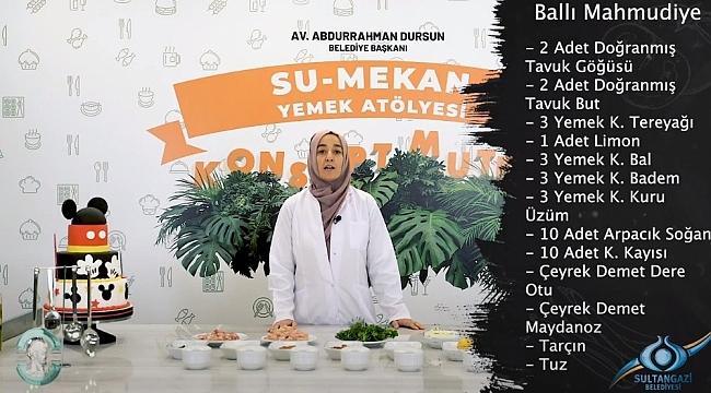 SU-MEKAN Yemek Atölyesi'nden yöresel lezzetlerden Osmanlı mutfağına yemeklerin püf noktaları