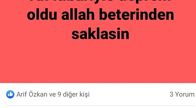 Şuhut'ta 3.0 şiddetinde deprem korkuttu