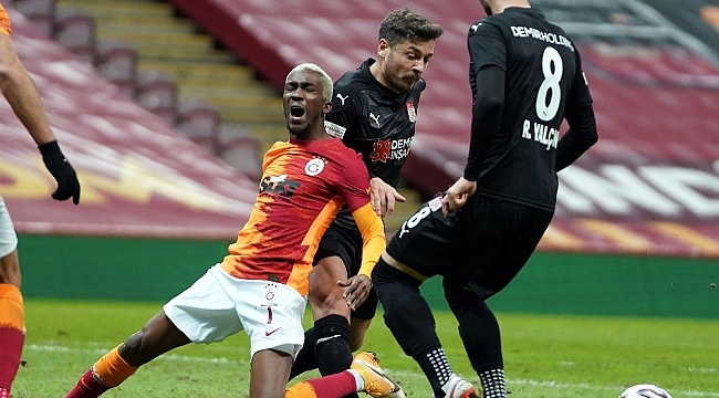 Süper Lig: Galatasaray: 1 - DG Sivasspor: 2