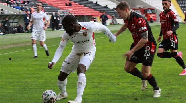 Süper Lig: Gaziantep FK: 0 - Gençlerbirliği: 1