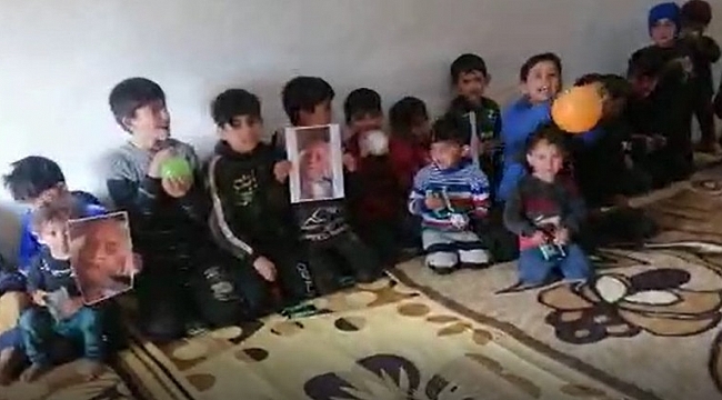 Suriyeli yetimlerden Milletvekili Erdoğan'a dua