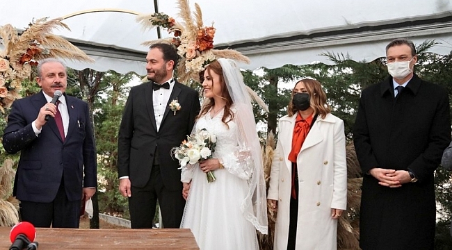 TBMM Başkanı Şentop nikah şahitliği yaptı