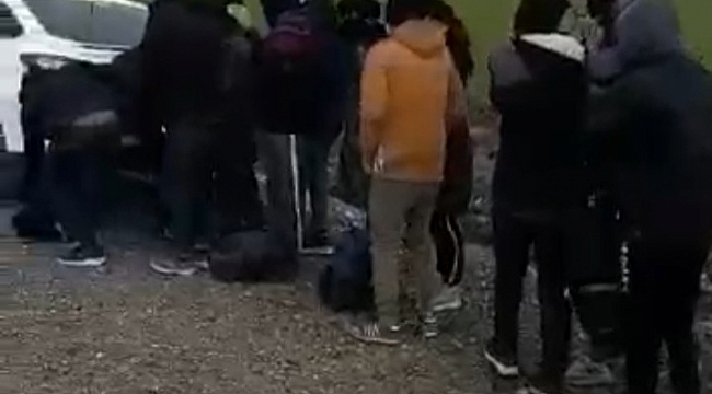 Tekirdağ'da 14 düzensiz göçmen yakalandı