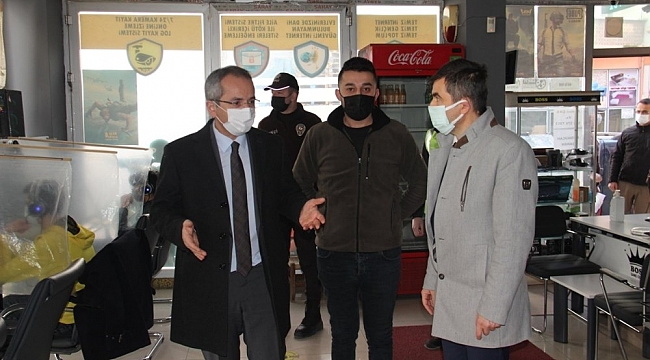 Tosya'da internet kafe ve oyun salonları denetlendi