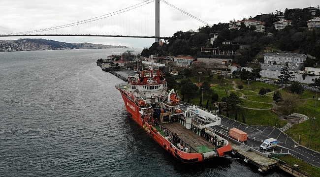 Türkiye'nin ilk acil müdahale gemisi Nene Hatun