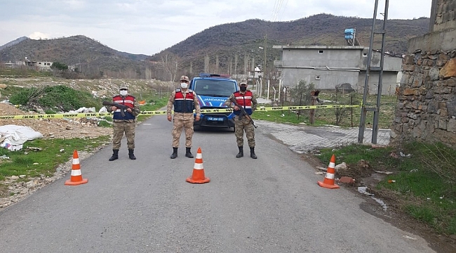 Türkoğlu'nda bir mahalle karantinaya alındı