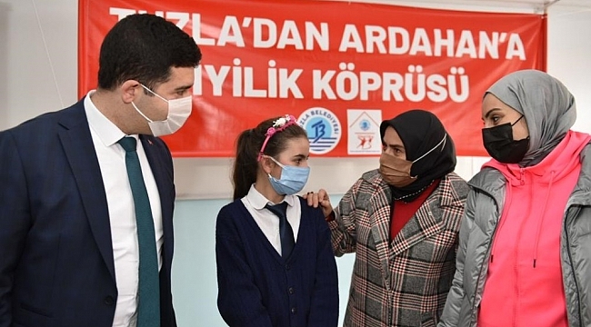 Tuzla'dan Ardahan'a 'Gönül Elleri' köprüsü