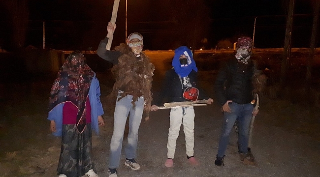 Tuzluca'da Köseler geleneği ile vatandaş moral buldu