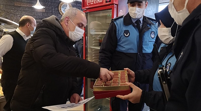 Ümraniye'de kontrollü açılan kafe ve restoranlara denetim