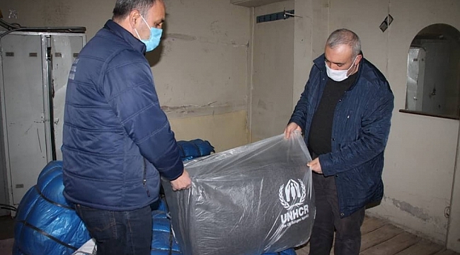 UNHCR, Sivas'ta 425 aileye yardım yaptı