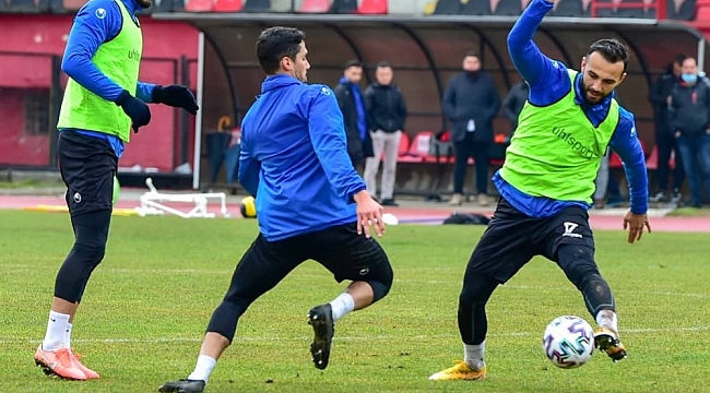 Uşakspor'da Zonguldak Kömürspor mesaisi başladı