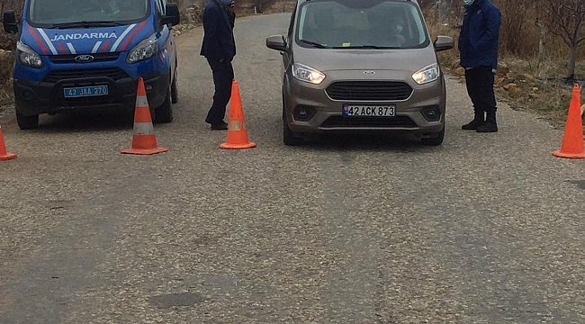 Vaka sayıları artınca mahallenin giriş ve çıkışlarına kontrol getirildi