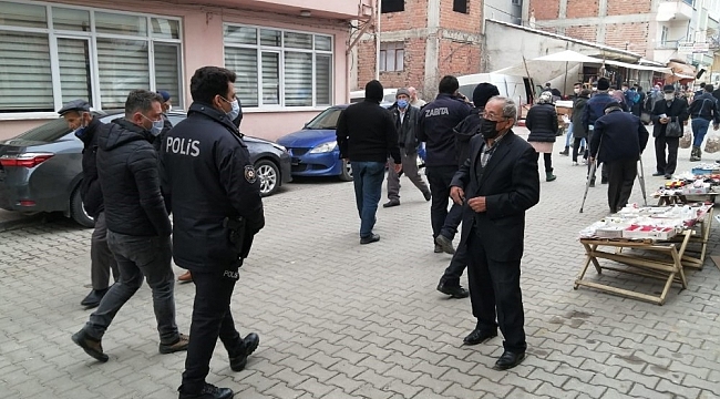 Vaka sayısı sıfır olan ilçede köy karantinaya alındı
