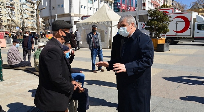 Vali Akın, alınan tedbirleri denetledi