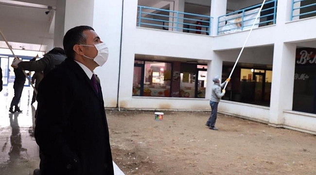 Vali Atay çalışmaları yerinde inceledi