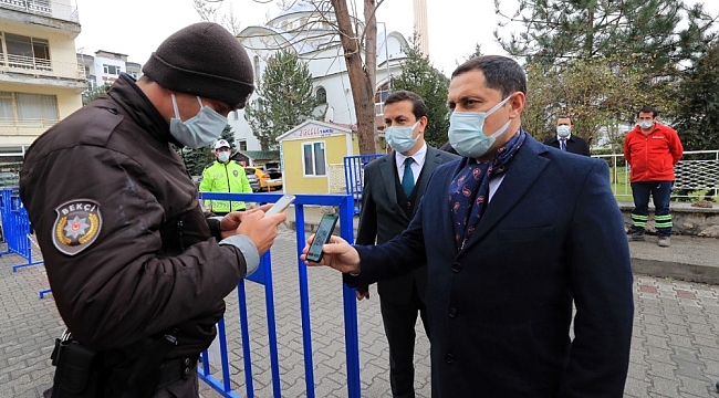 Vali Masatlı, semt pazarına HES koduyla girdi