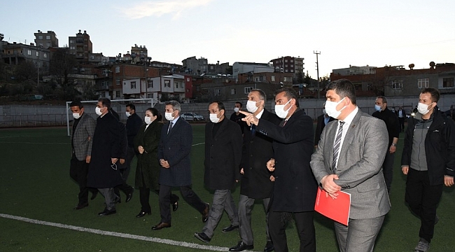 Vali ve milletvekilleri kamu yatırımlarını inceledi