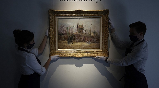 Van Gogh'un "Montmartre'deki Sokak Manzarası" adlı eseri 13 milyon 91 bin euroya alıcı buldu