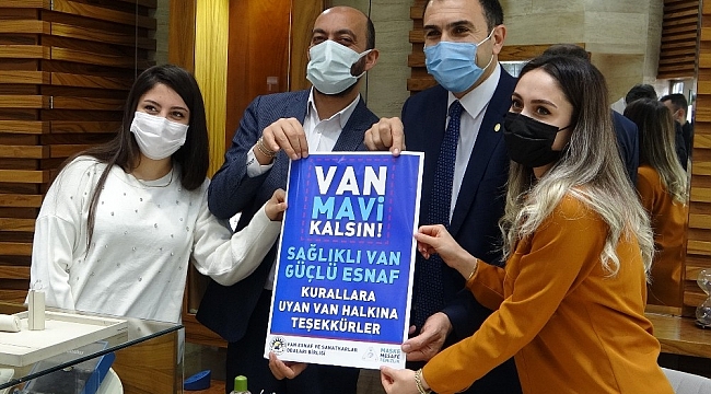 Van'da 'mavi' seferberliği