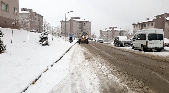 Van'da karla mücadele çalışmaları sürüyor