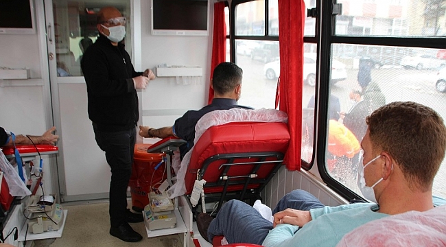 Varto'da kan bağışı kampanyası