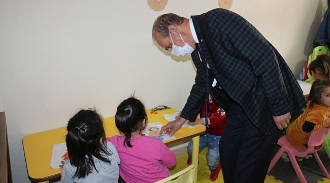 Yalçınkaya'dan kadın destek merkezine ziyaret