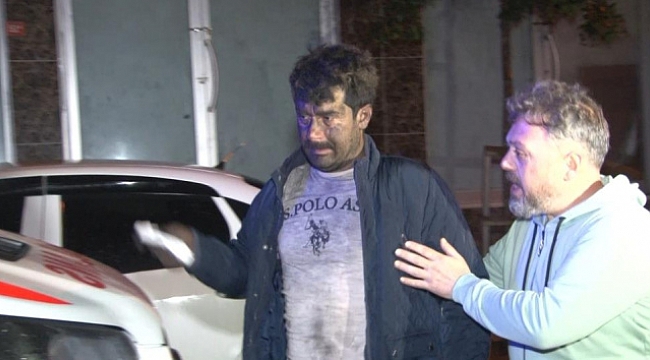 Yangında mahsur kalan anne ve babasını kurtarmak için dumanların arasına girdi