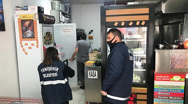 Yenişehir'de dinamik denetim süreci devam ediyor