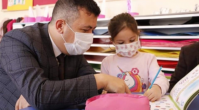 Yeşilhisar'da yüz yüze eğitim başladı