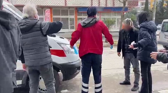 Yolda yürüdüğü esnada sopalı saldırıya uğradı