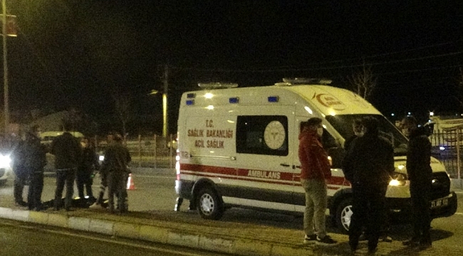 Yolun karşısına geçerken otomobilin çarptığı şahıs hayatını kaybetti