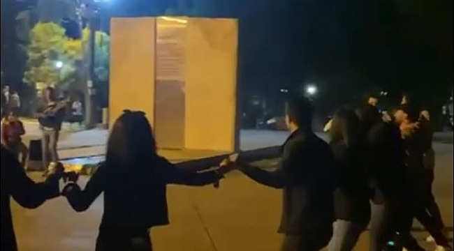 Yüksek riskli Antalya'da pes dedirten görüntü