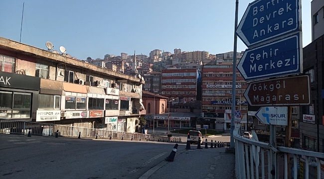 Zonguldak'ta kısıtlama sessizliği