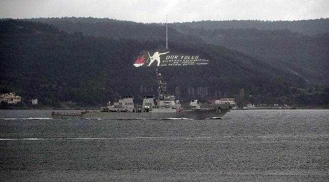 ABD savaş gemileri Karadeniz'e geçmiyor