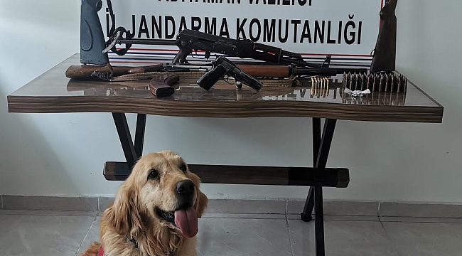 Adışaman'da eş zamanlı silah operasyonu: 2 gözaltı