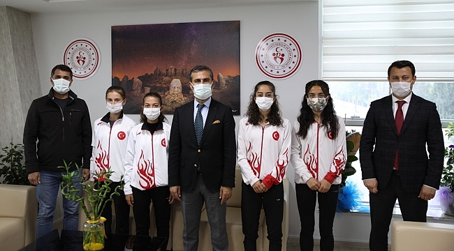Adıyamanlı sporcular madalya ile döndü