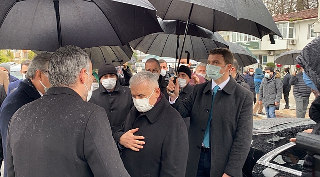 AK Parti Genel Başkanvekili Yıldırım, Sakarya'da cenaze namazına katıldı