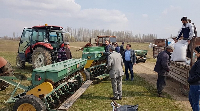 Alpu'nun Bahçecik mahallesinde mera ıslah çalışması başladı