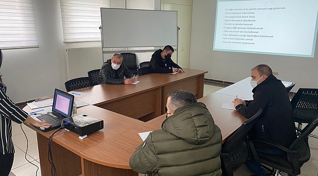 Ankara'da babalar için atölye çalışması