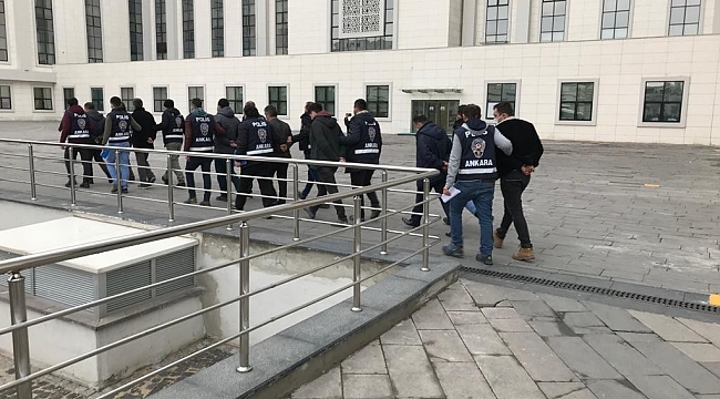 Ankara'da 11 FETÖ'cü yakalandı