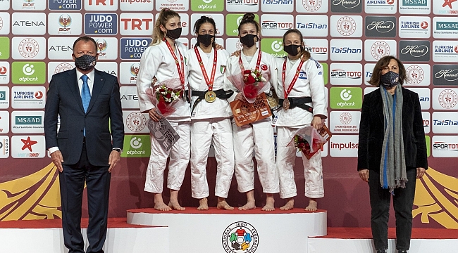 Antalya Grand Slam'de Şentürk'ten bronz madalya