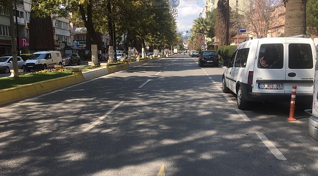 Aydın'da sokaklar boş kaldı