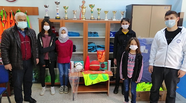 Bakanlıktan YBO'lu öğrencilere spor malzemesi desteği