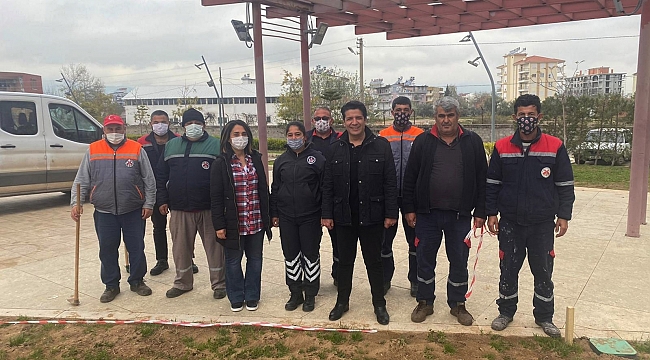 Başkan Genç, ilçedeki bakım onarım çalışmalarını yerinde inceledi