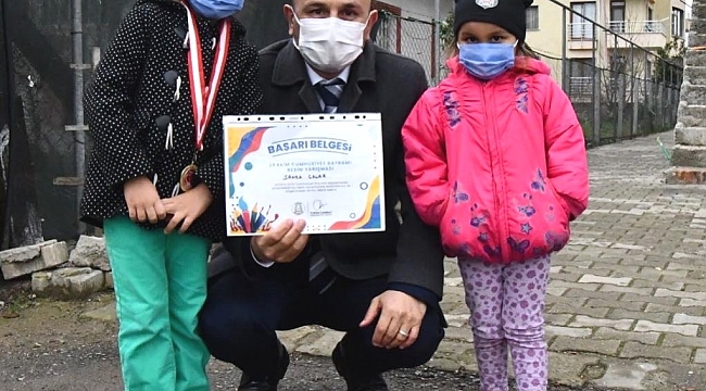 Başkan Oral, minik öğrenciye verdiği sözü tuttu
