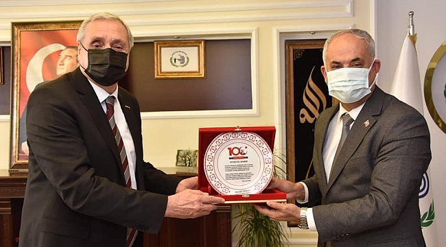 Başkan Yaman'ın Bozüyük temasları