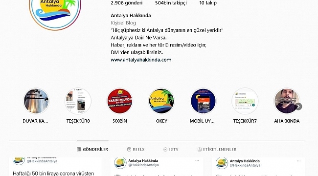 Bir kaza paylaşımıyla başladı yarım milyon takipçiye ulaştı