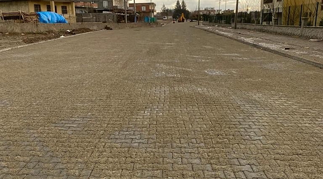 Bismil'de okullar bölgesi modern bir görünüme kavuştu